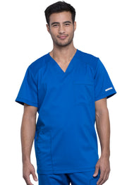 Cherokee - Workwear Revolution - Men's 2-Pocket V-Neck Top