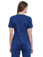 Cherokee - Workwear Revolution - Women's 2-Pocket V-Neck Top