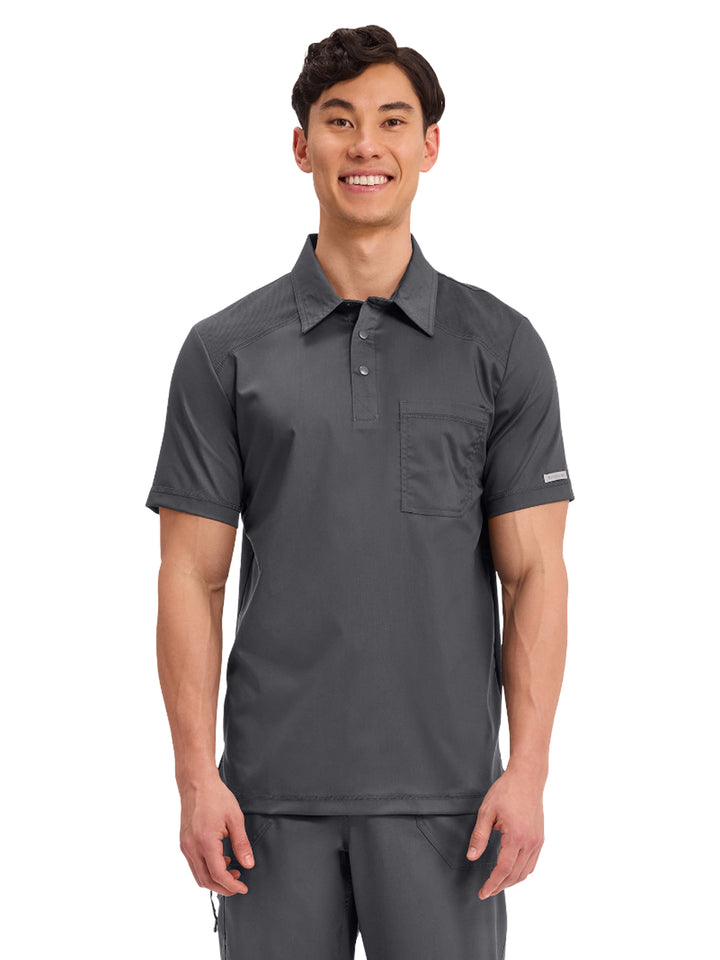 Cherokee - Workwear Revolution - Men's 1-Pocket Polo Shirt