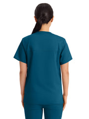 Cherokee - Workwear Revolution - Unisex 1-Pocket Tuckable V-Neck Top