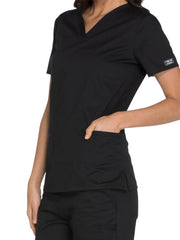 Cherokee - Workwear Core Stretch - Women's V-Neck Top