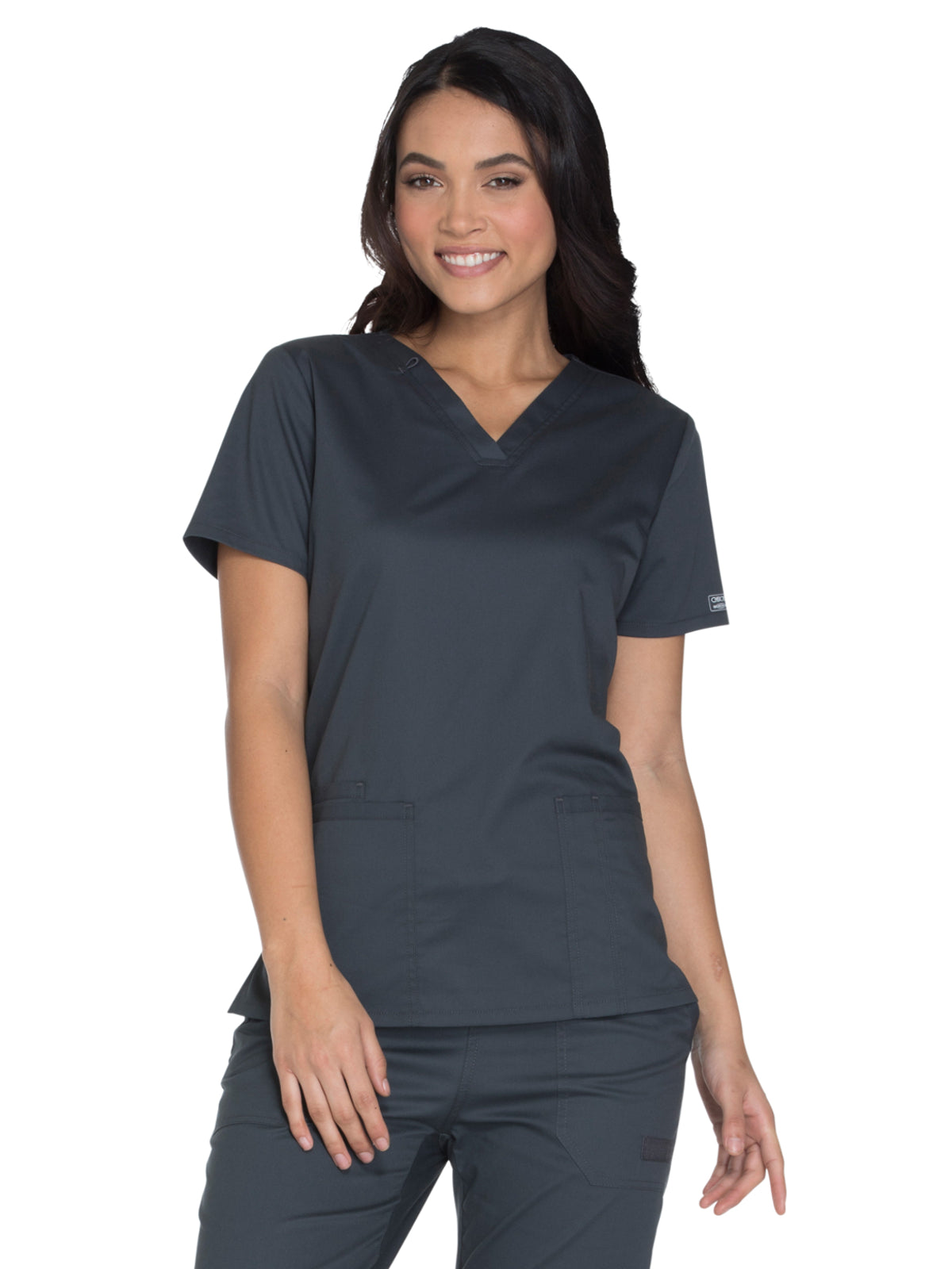 Cherokee - Workwear Core Stretch - Women's V-Neck Top