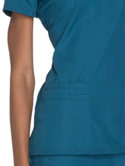 Cherokee - Workwear Originals - Women's 2-Pocket V-Neck Top