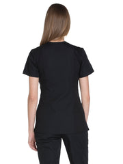 Cherokee - Workwear Originals - Women's 2-Pocket Mock Wrap Top