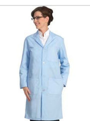 Fashion Seal Lab Coats - Unisex Three-Pocket 41" Full-Length Button Closure Lab Coat