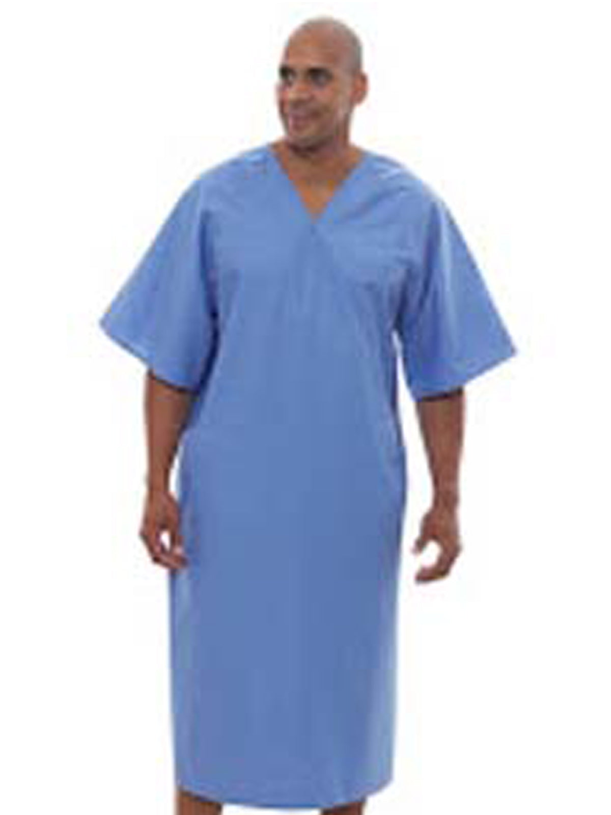 Fashion Seal - Reusable Protective Apparel - Unisex Angle Back Patient Gown