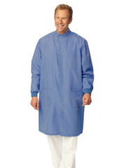 Fashion Seal - Reusable Protective Apparel - Unisex Snap Closure at Neck Protective Coat