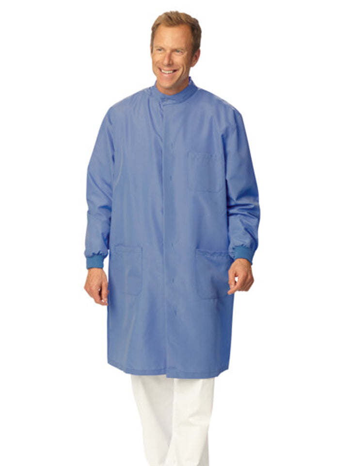 Fashion Seal - Reusable Protective Apparel - Unisex Snap Closure at Neck Protective Coat