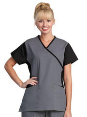 Fashion Seal - Environmental Services/Housekeeping - Women's Crossover Side Flex Tunic Top