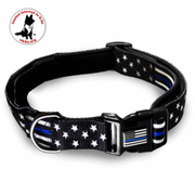 Thin Blue Line Thin Red Line Stars & Stripes Collar