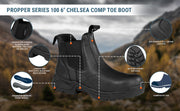 Propper Men's Series 100 6" Chelsea Comp Toe Boots