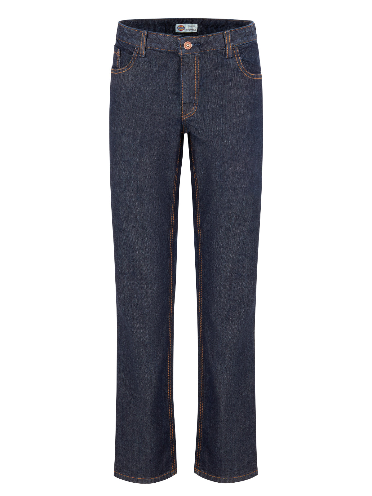 Dickies Bottoms - Women's Industrial Denim 5-Pocket Relaxed Fit Jean