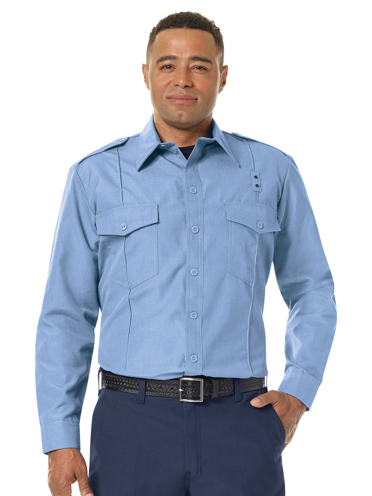 Workrite - Men's Classic Long Sleeve Fire Chief Shirt