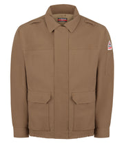 Bulwark - Men's Brown Duck Lined Bomber Jacket