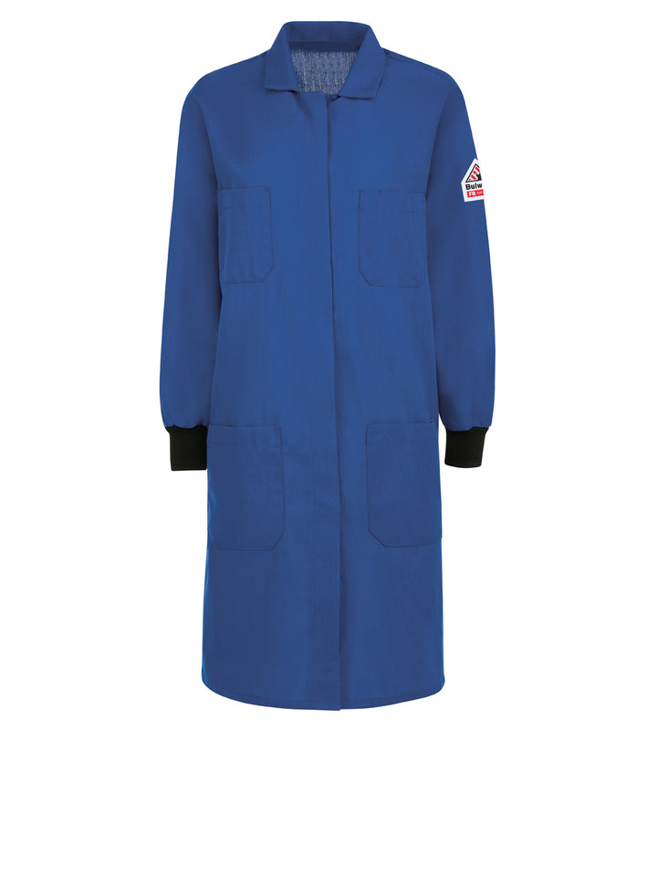 Bulwark - Women's Four-Pocket Flame-Resistant Knit-Cuff Lab Coat