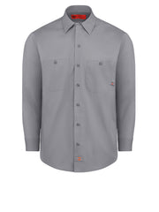 Dickies Shirts - Men's Industrial Long-Sleeve Work Shirt