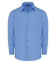 Dickies Shirts - Men's Industrial WorkTech Ventilated Long-Sleeve Work Shirt With Cooling Mesh