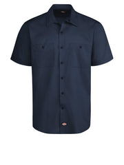 Dickies Shirts - Men's Industrial WorkTech Ventilated Short-Sleeve Work Shirt With Cooling Mesh