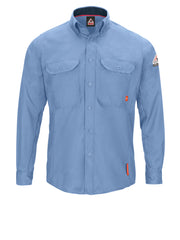 Bulwark iQ Series - Men's Lightweight Flame-Resistant Comfort Woven Long Sleeve Shirt