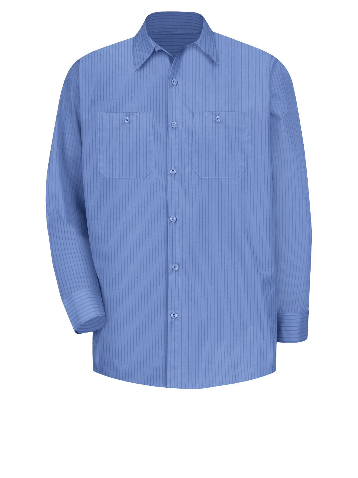 Red Kap Shirts -  Men's Long Sleeve Industrial Work Shirt