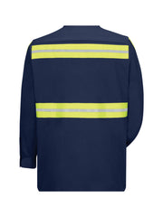 Red Kap Shirts -  Men's Long Sleeve Wrinkle-Resistant Cotton Work Shirt