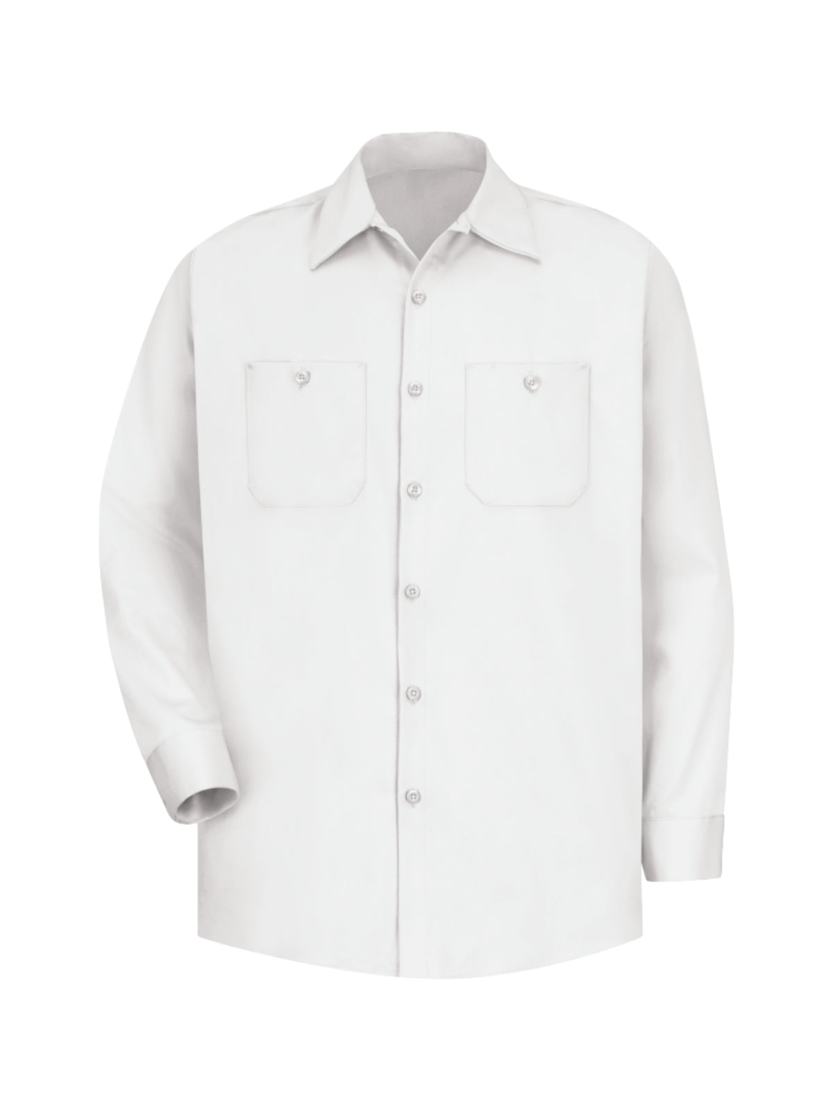 Red Kap Shirts -  Men's Long Sleeve Wrinkle-Resistant Cotton Work Shirt
