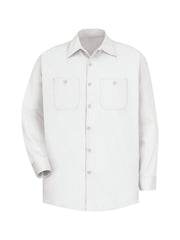 Red Kap Shirts -  Men's Long Sleeve Wrinkle-Resistant Cotton Work Shirt