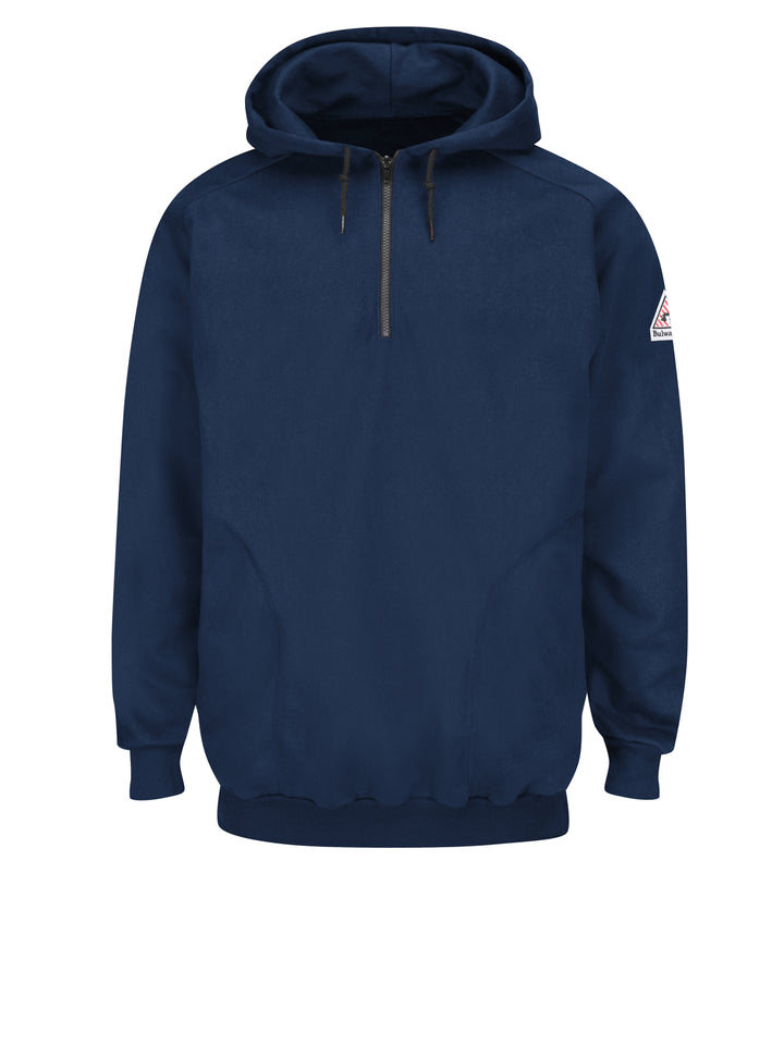 Bulwark - Men's Flame-Resistant Pullover Hooded Fleece Sweatshirt