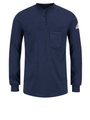 Bulwark - Women's Flame-Resistant Lightweight Long-Sleeve Henley Shirt