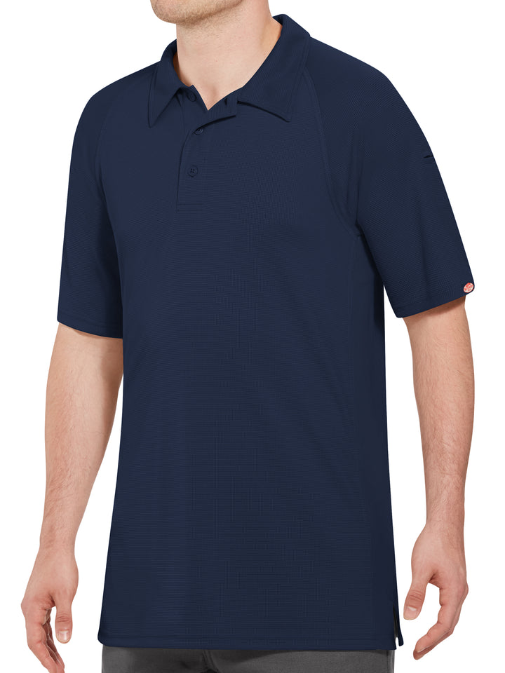 Red Kap Shirts -  Men's Short Sleeve Performance Knit Flex Active Polo