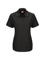 Red Kap Shirts -  Women's Short Sleeve Performance Knit Pocketless Core Polo
