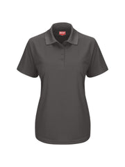 Red Kap Shirts -  Women's Short Sleeve Performance Knit Pocketless Core Polo