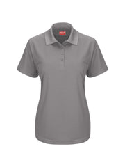 Red Kap Shirts -  Women's Short Sleeve Performance Knit Pocketless Core Polo