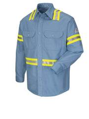 Bulwark - Men's Midweight Flame-Resistant Enhanced Visibility Uniform Shirt