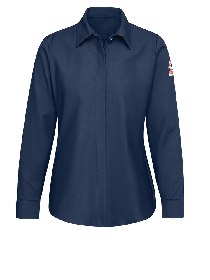 Bulwark - Women's Flame-Resistant Pocketless Work Shirt
