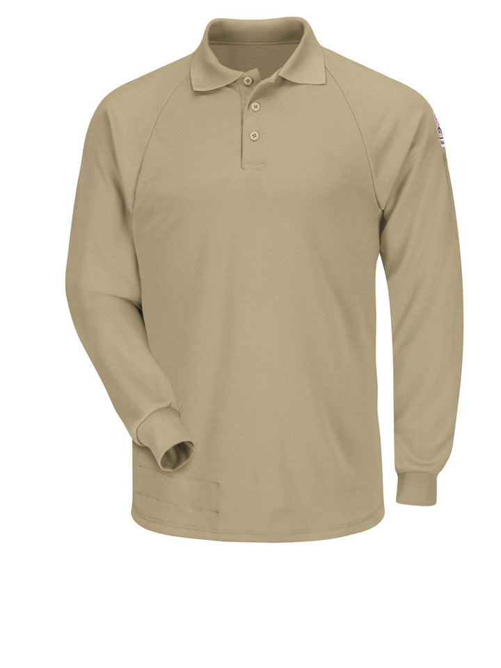 Bulwark - Men's Classic Lightweight Flame-Resistant Long Sleeve Polo