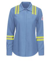 Bulwark - Women's Flame-Resistant Enhanced Visibility Shirt