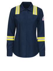 Bulwark - Women's Flame-Resistant Enhanced Visibility Shirt