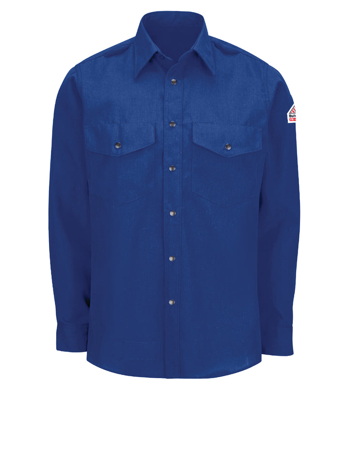 Bulwark - Men's Midweight Nomex Flame-Resistant Snap-Front Shirt