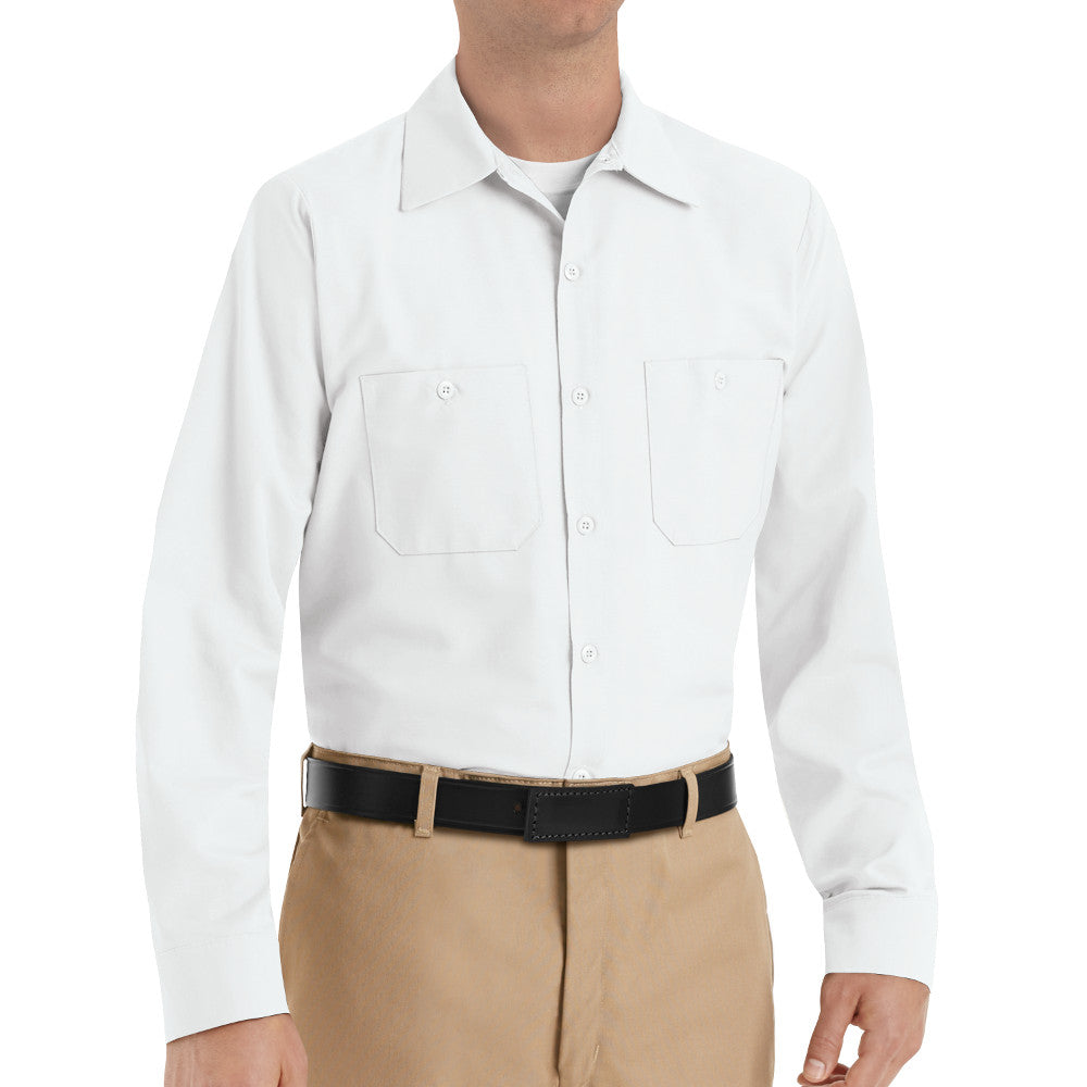 Red Kap Shirts -  Men's Long Sleeve Industrial Work Shirt