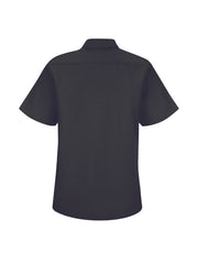 Red Kap Shirts -  Women's Short Sleeve Industrial Work Shirt