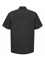 Red Kap Shirts -  Men's Short Sleeve Industrial Work Shirt
