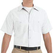 Red Kap Shirts -  Men's Short Sleeve Industrial Work Shirt