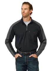 Bulwark - Shirts - Men's 1/4 Zip Flex Knit Jersey