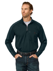 Bulwark - Shirts - Men's 1/4 Zip Flex Knit Jersey