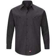 Red Kap Shirts -  Men's Long Sleeve Mimix Work Shirt