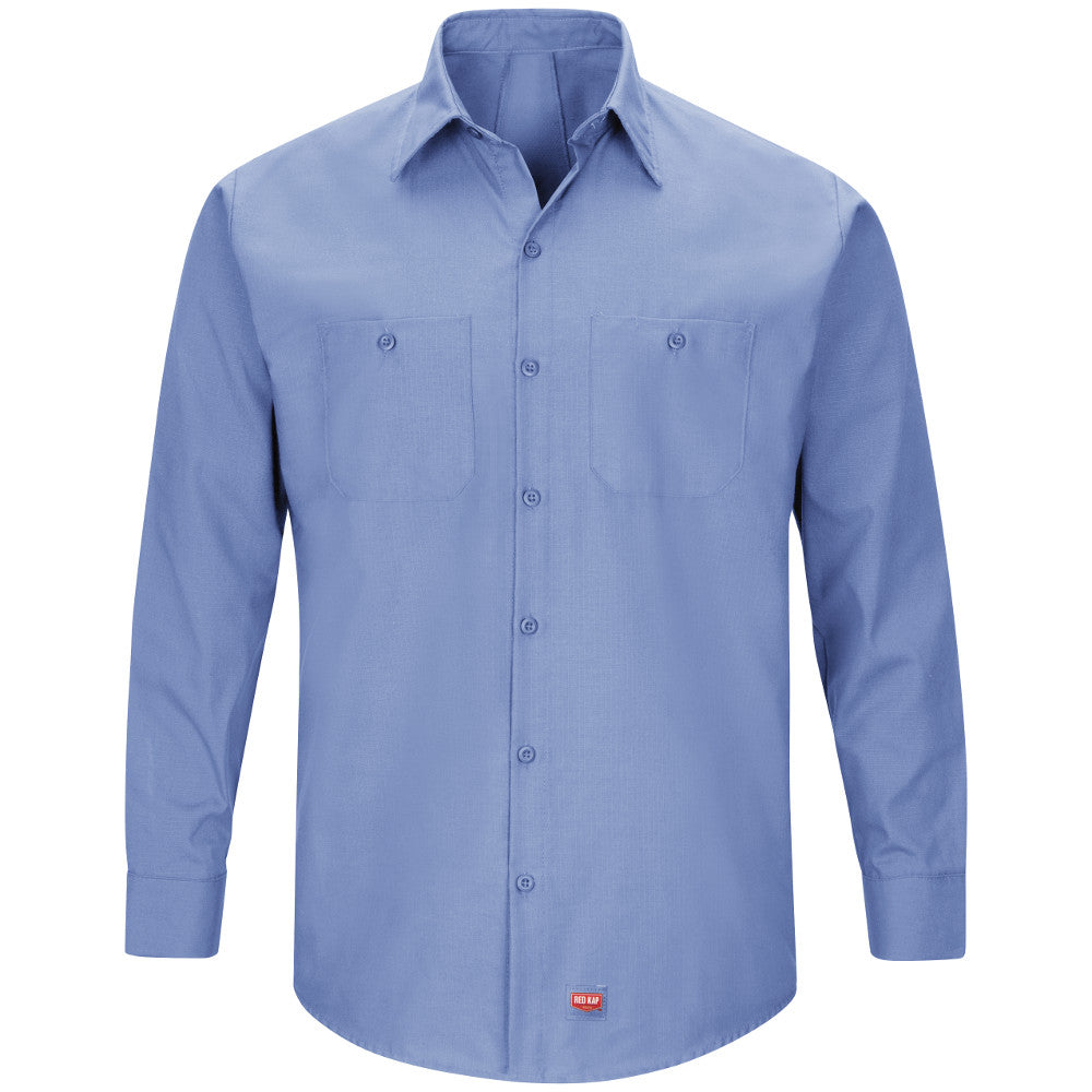 Red Kap Shirts -  Men's Long Sleeve Mimix Work Shirt