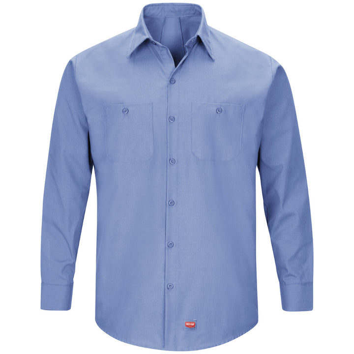 Red Kap Shirts -  Men's Long Sleeve Mimix Work Shirt