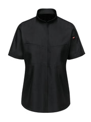 Red Kap Shirts -  Women's Short Sleeve Performance Pro+ Work Shirt with OilBlok + Mimix™