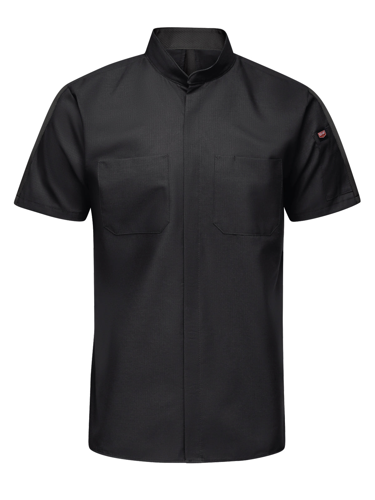 Red Kap Shirts -  Men's Short Sleeve Two Tone Pro+ Work Shirt with OilBlok and MIMIX™